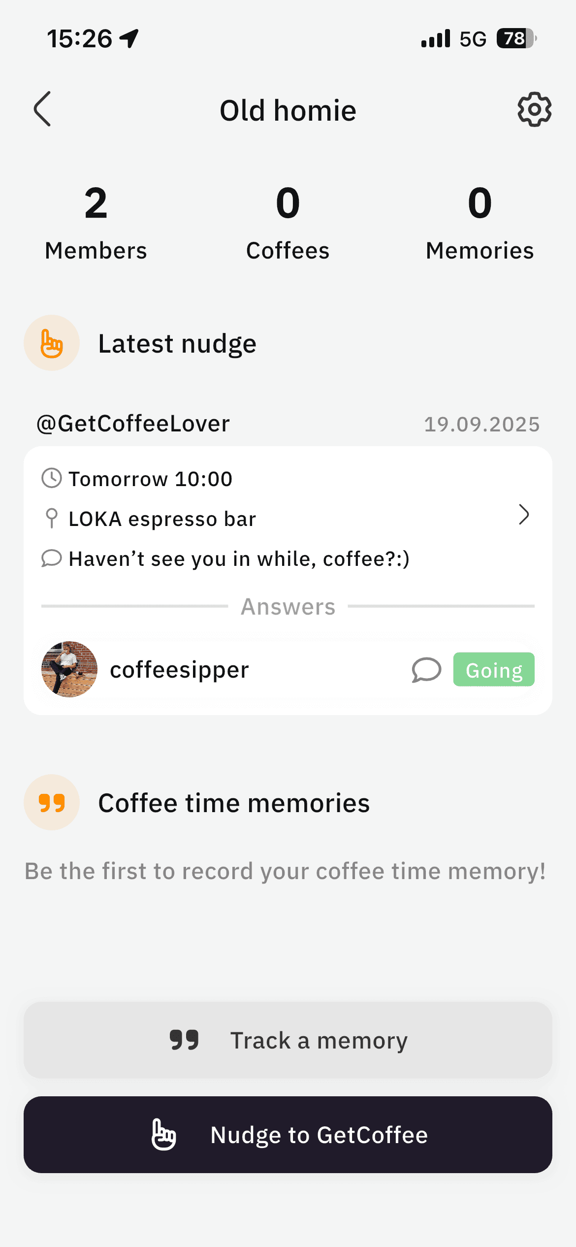 Nudge your friends