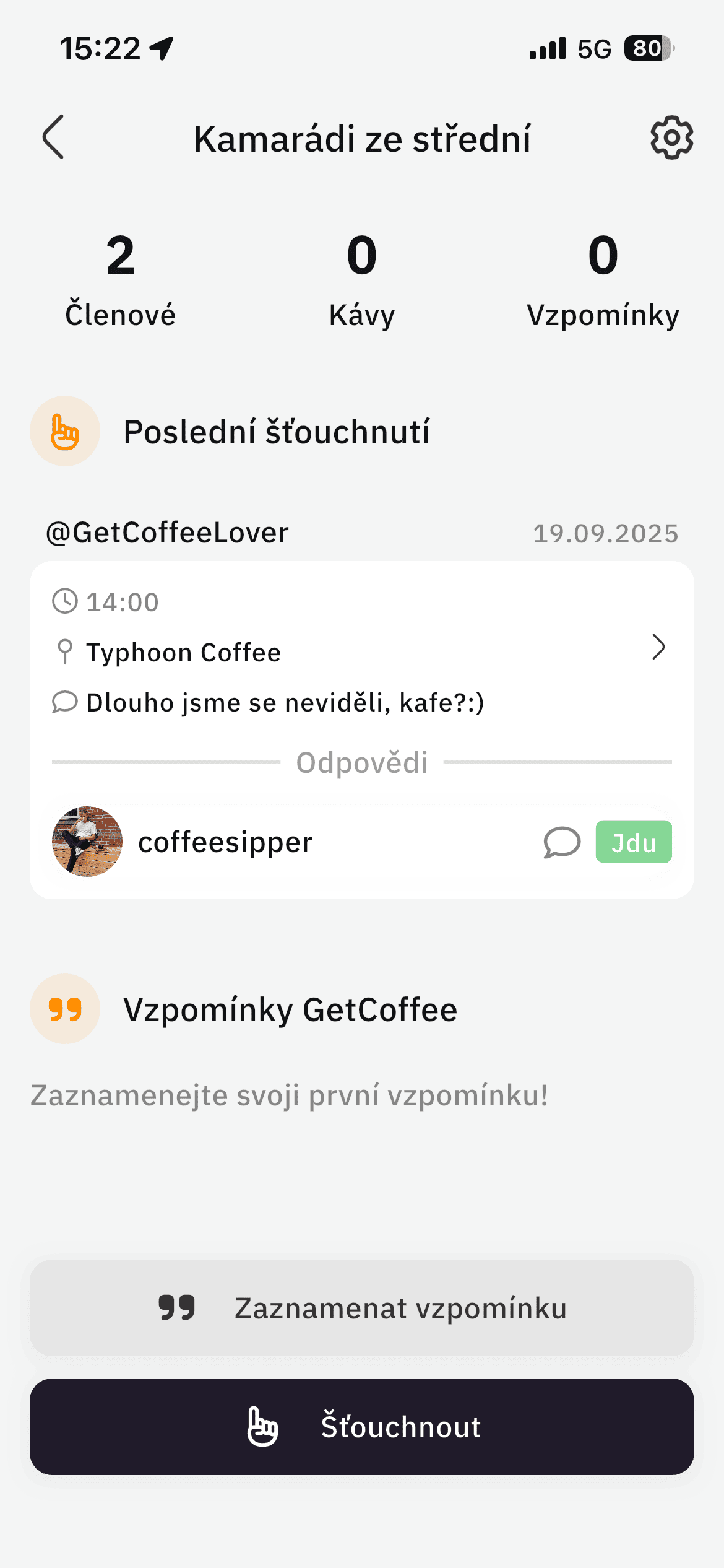 Šťouchněte kamarády